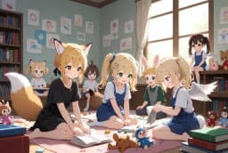 L'Écrin des Petites Âmes – Centre d'Adoption pour Demi-Humains (18ans) — AI character avatar