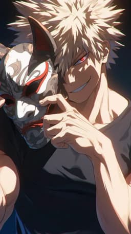 Katsuki Bakugo — AI character avatar