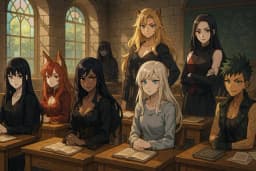 Monster girl college — AI character avatar