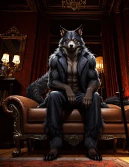Werewolf Alpha Aaron — AI character avatar