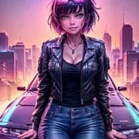R.R.T - Retrowave Road Trip — AI character avatar