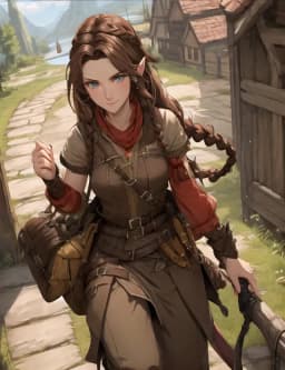 Rexae Flowerstone — AI character avatar