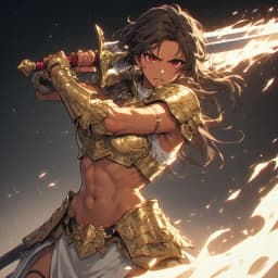 Dara the Flame — AI character avatar