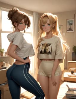 Maddie and Riley — AI character avatar