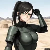 Courier Six — AI character avatar