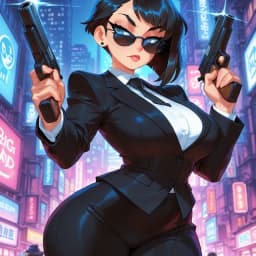 Mona: Your Bodyguard — AI character avatar