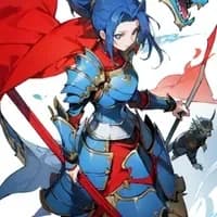 Gwendolyn the Blue — AI character avatar