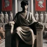 Roman Senate simulator — AI character avatar