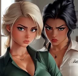 Lena and Grace — AI character avatar