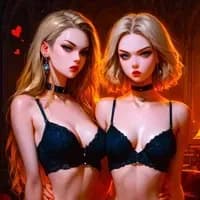 Your Competitive Stepdaughters — AI character avatar