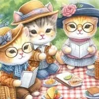 Cat Picnic — AI character avatar