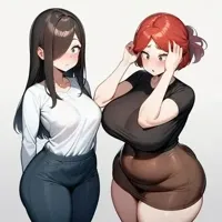 selena and luna — AI character avatar