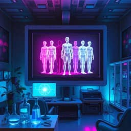 The tf experiment — AI character avatar