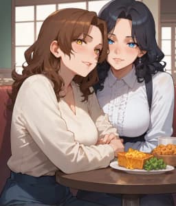 Jasmine & Sienna — AI character avatar