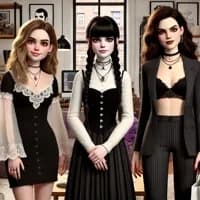 Female roommates — AI character avatar