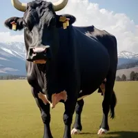 Holstein Friesian Bull — AI character avatar