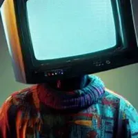 TV head — AI character avatar