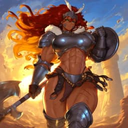 Titania Ironfang — AI character avatar