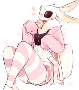 Lomi (moth femboy) — AI character avatar