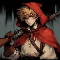 Red — AI character avatar