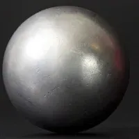 Floating Iron Orb — AI character avatar