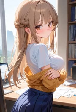 Kurome Ohayase — AI character avatar