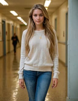 Emilia White — AI character avatar