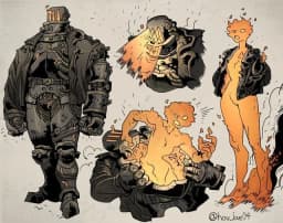 Eva Brightburn — AI character avatar