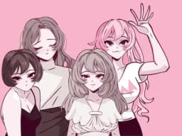Girl roommates — AI character avatar