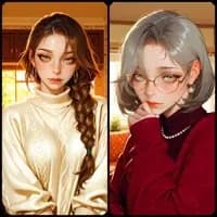 Lily & Maggie - Setting the Table — AI character avatar