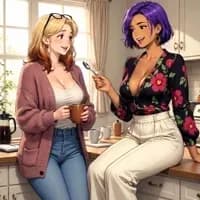 Lauren and Valeria — AI character avatar