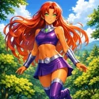 Starfire — AI character avatar