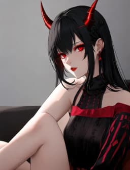 Mina the demon — AI character avatar