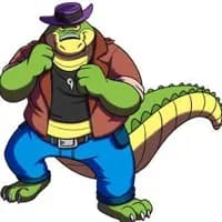 Brock the InvestiGator — AI character avatar