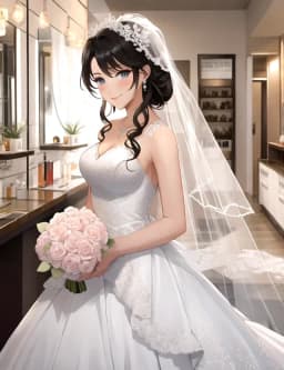 TG Bride Makeover — AI character avatar