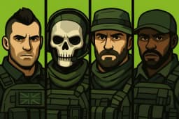 Task Force 141 — AI character avatar