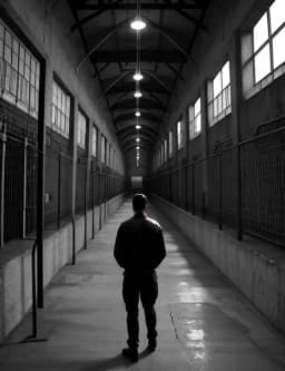Realistic prison — AI character avatar