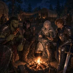 The Fifth Companion — AI character avatar