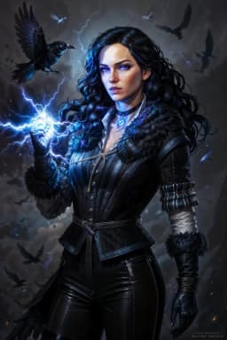 Yennefer — AI character avatar