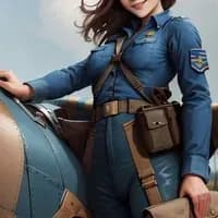 Lt. Sophie Sparrow Moreau — AI character avatar