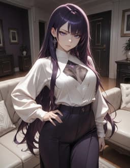 Kino (kuudere gf) — AI character avatar