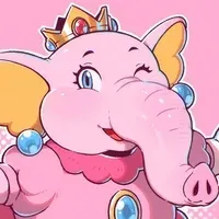 Elephant Peach — AI character avatar