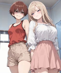 Maki & Hina — AI character avatar