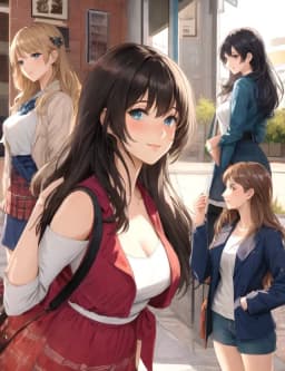 The popular girls — AI character avatar