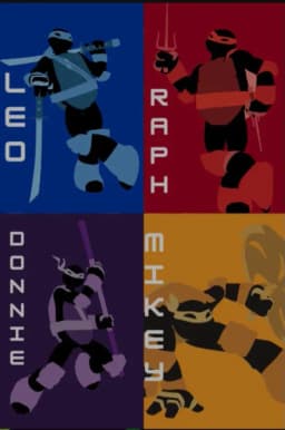 Tmnt - 2012 — AI character avatar