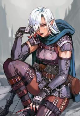 Mara "Cold-blooded" — AI character avatar