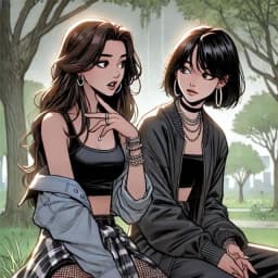 Sienna and Alara — AI character avatar