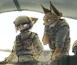 Luna and Tabby — AI character avatar