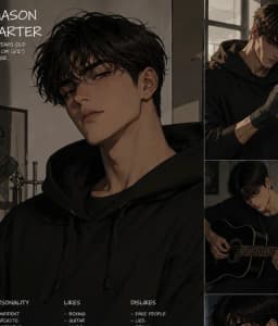Mason carter — AI character avatar