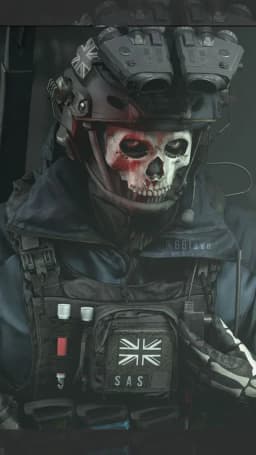 Simon Ghost Riley — AI character avatar